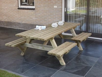 Picknicktafel open instap - afbeelding 2