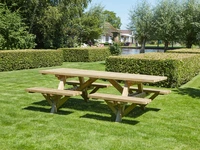 Picknicktafel open instap - afbeelding 3