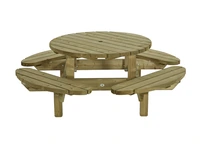 Picknicktafel Rond - afbeelding 1