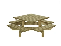 Picknicktafel Vierkant - afbeelding 1