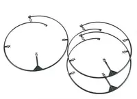 Plantensteunen vario d30/40cm 3st