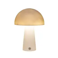 Portable lamp rond 21x15cm wit