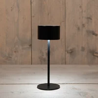 Portable tafellamp 22x8cm zwart