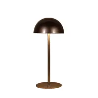 Portable tafellamp 22x9.5cm brons