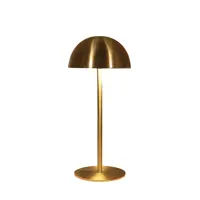 Portable tafellamp 22x9.5cm goud