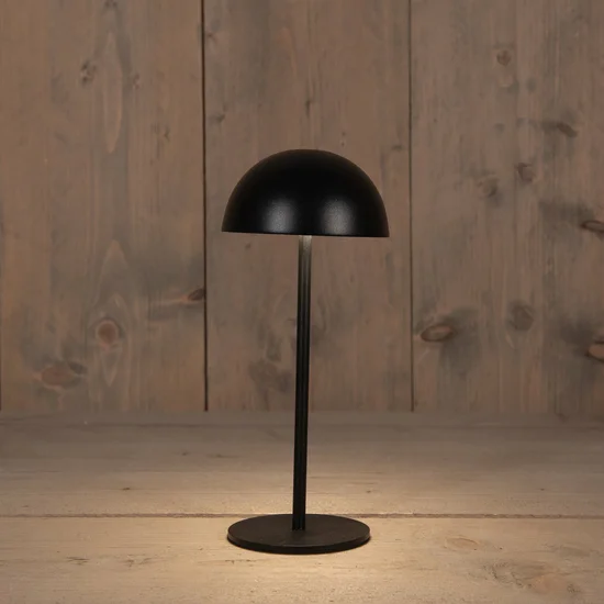 Portable tafellamp 22x9.5cm zwart
