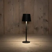Portable tafellamp 9x26.5cm zwart