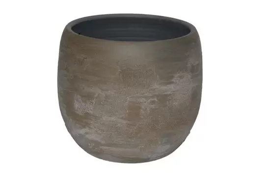 Pot Bera d33 H28 cm bruin