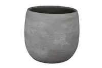 Pot Bera d33 H28 cm licht grijs