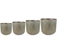 Pot lian d15h16cm koper - afbeelding 1