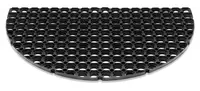 Domino rubber mat 45x75cm halfrond