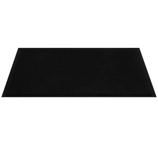 droogloopmat twister zwart 60 x 90cm