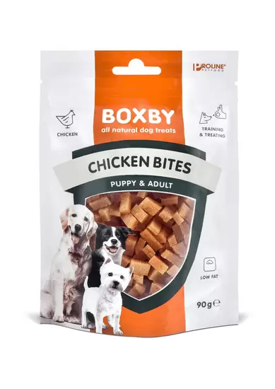 PROLINE Boxby chicken bites 90g