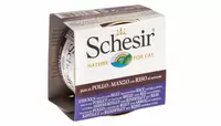 SCHESIR Can nat brine chicken&beef&rice 85g