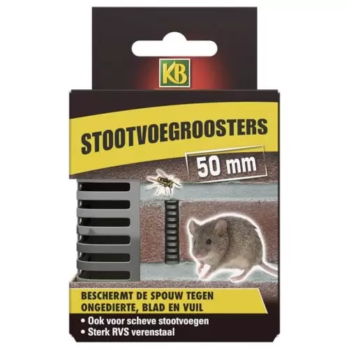 Stootvoegrooster 50mm 10st