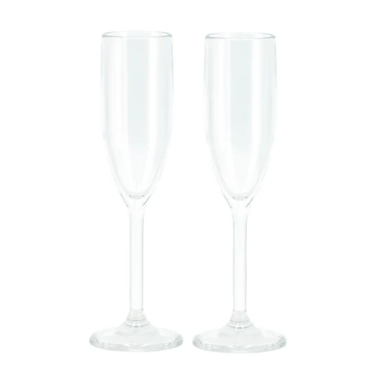 Travellife Feria champagneglas clear 2 stuks