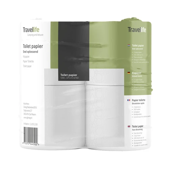 Travellife toiletpapier (4 stuks)