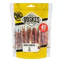 VOSKES Rawhide eend twist 400g