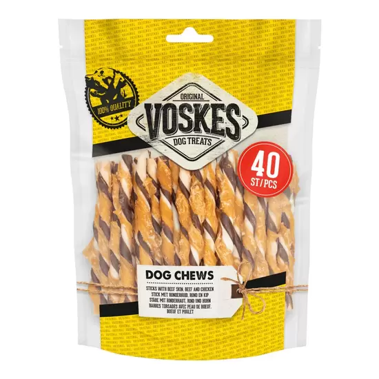 VOSKES Stick rund/huid/kip 400g