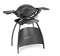 Weber Q 1400 Stand Dark Grey - afbeelding 1