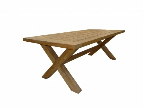 X-tafel teak 180*90